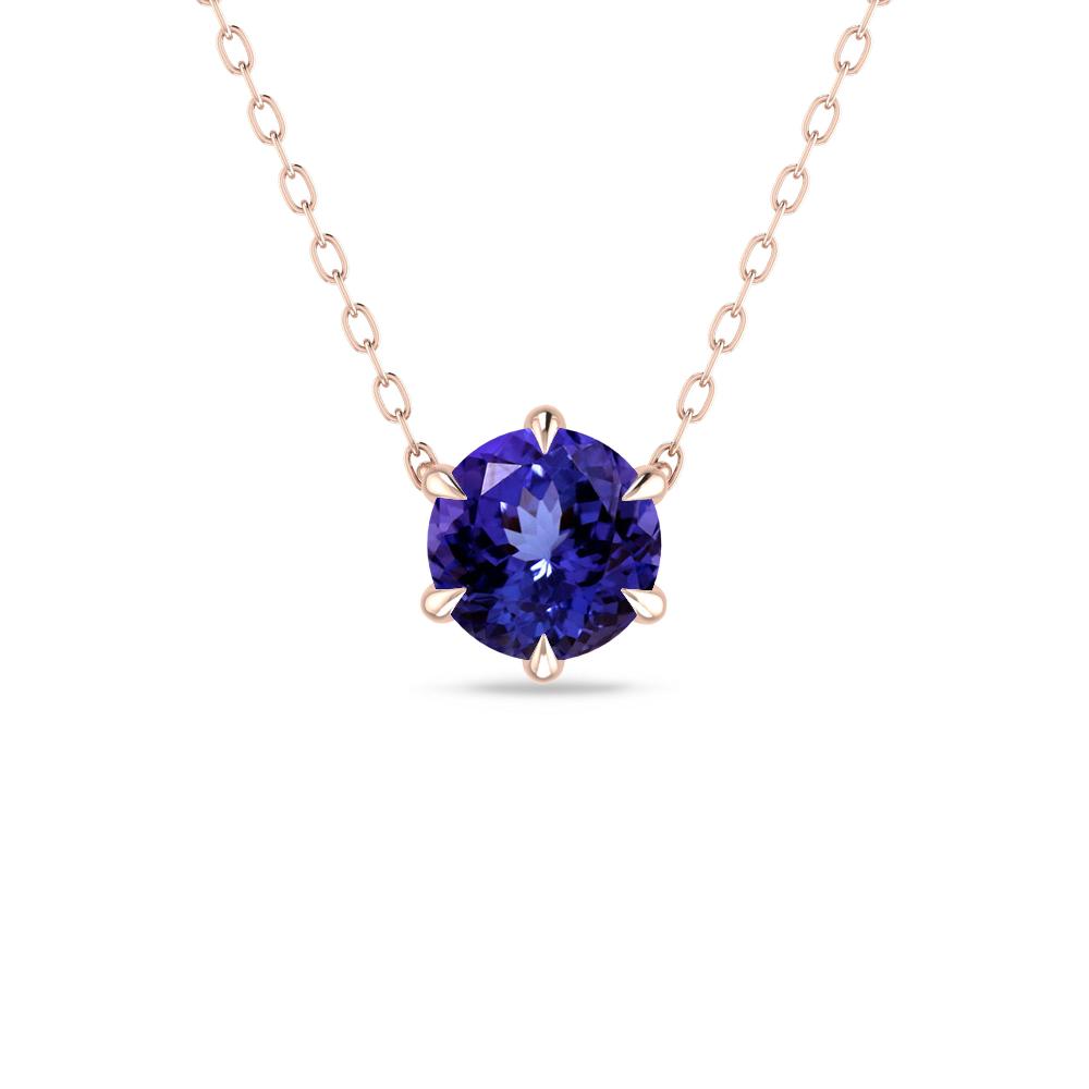 Rose Gold - Tanzanite