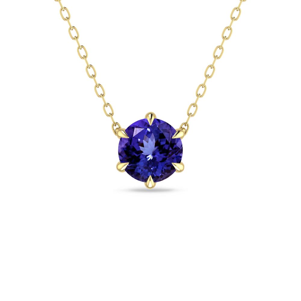 Yellow Gold - Tanzanite