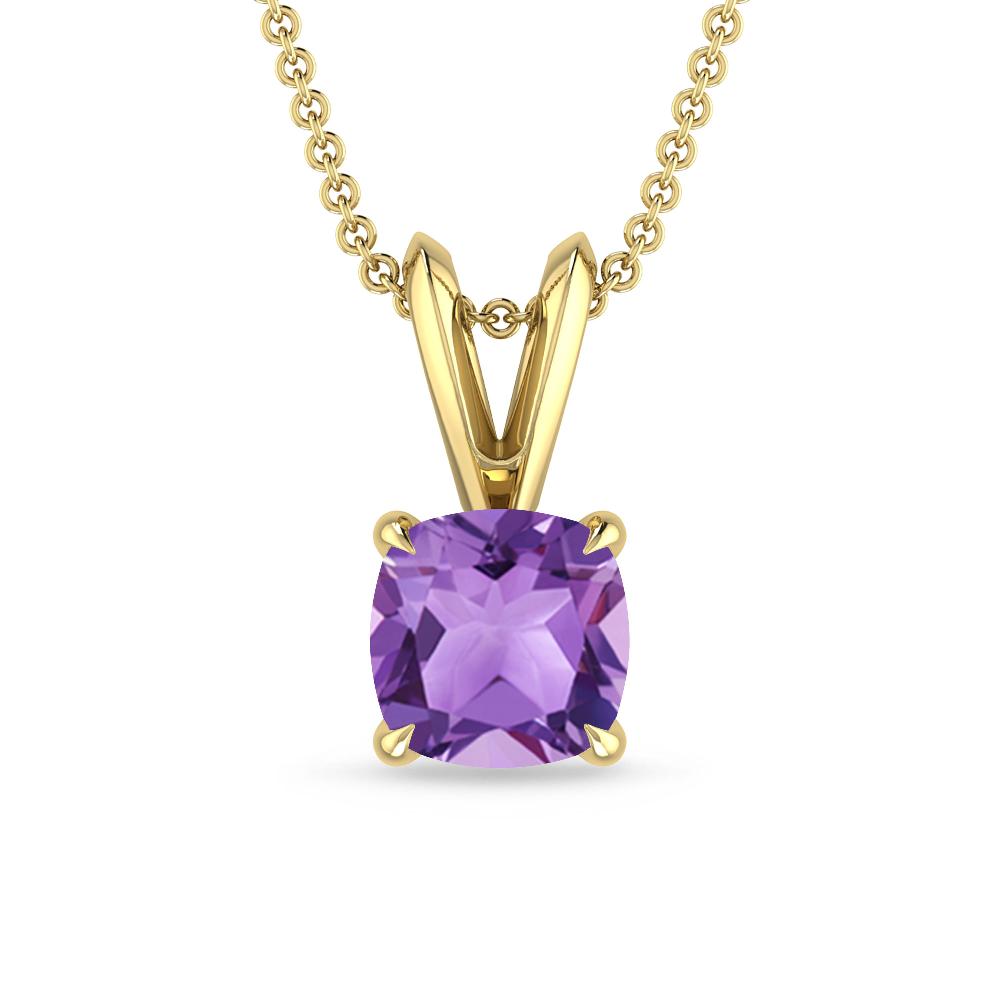 Yellow Gold - Amethyst