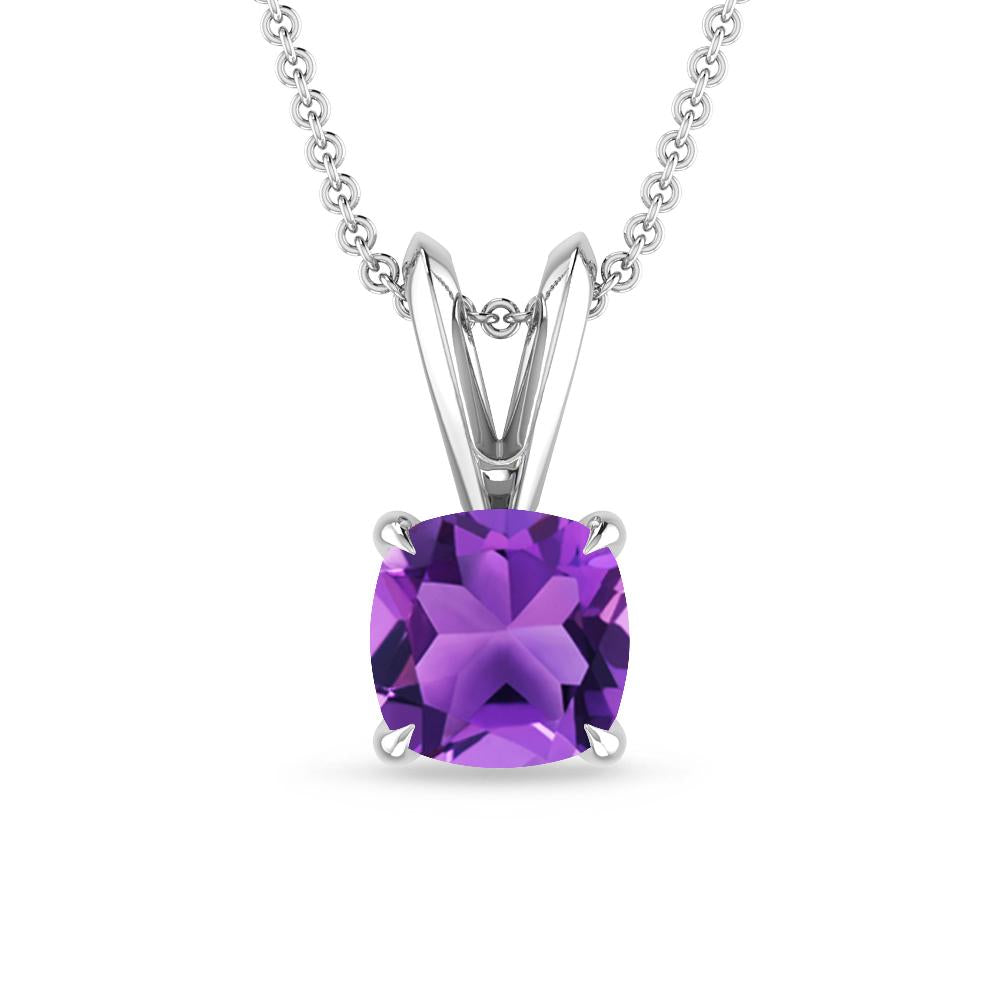 White Gold - Amethyst