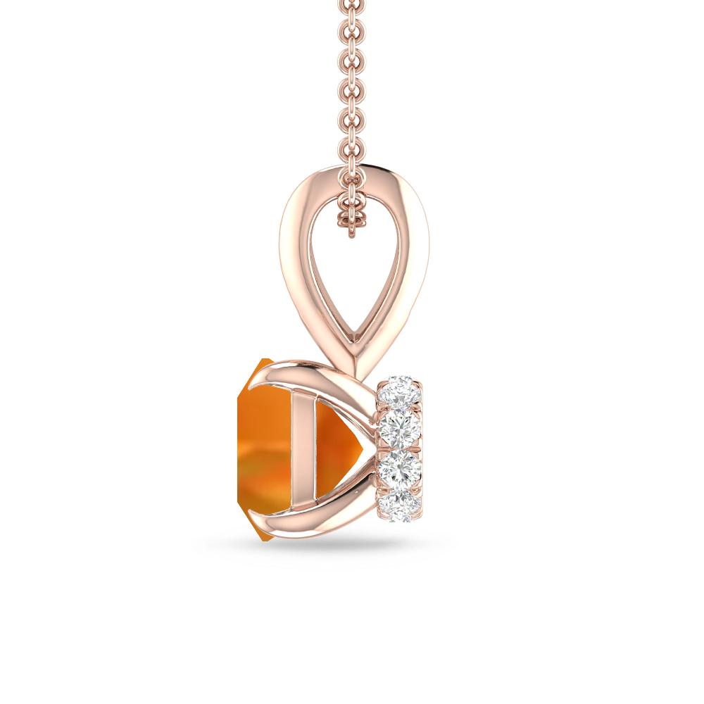 Rose Gold - Citrine