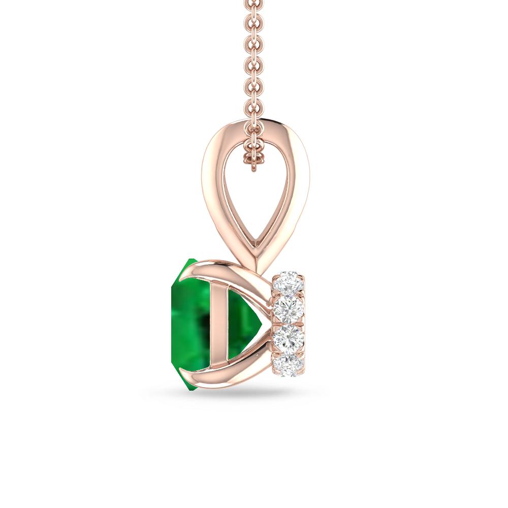 Rose Gold - Emerald