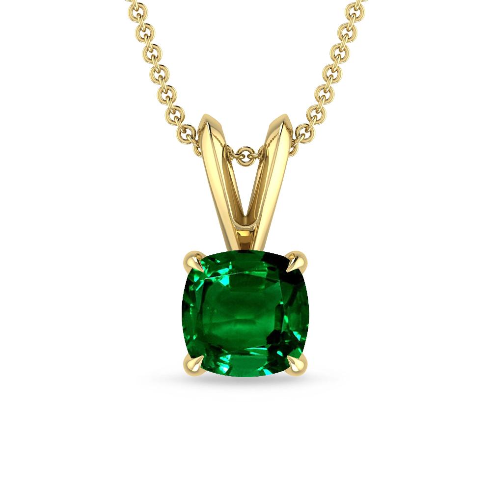 Yellow Gold - Emerald