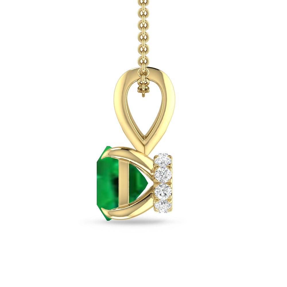 Yellow Gold - Emerald