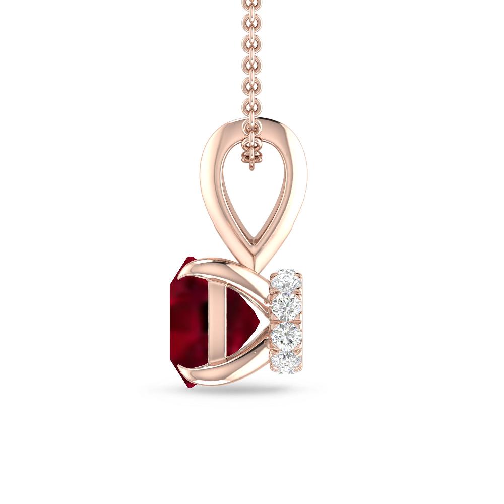 Rose Gold - Garnet