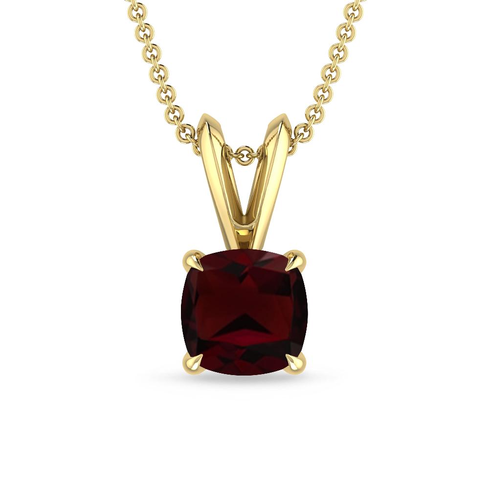 Yellow Gold - Garnet