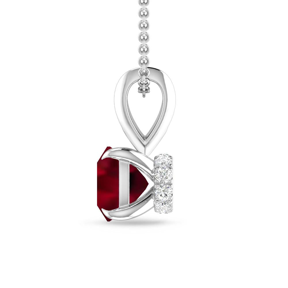 White Gold - Garnet