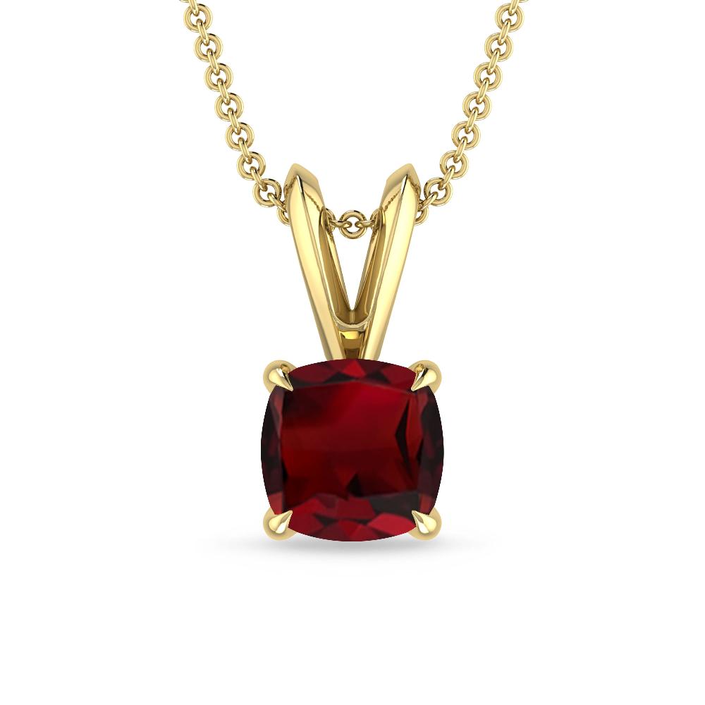 Yellow Gold - Garnet