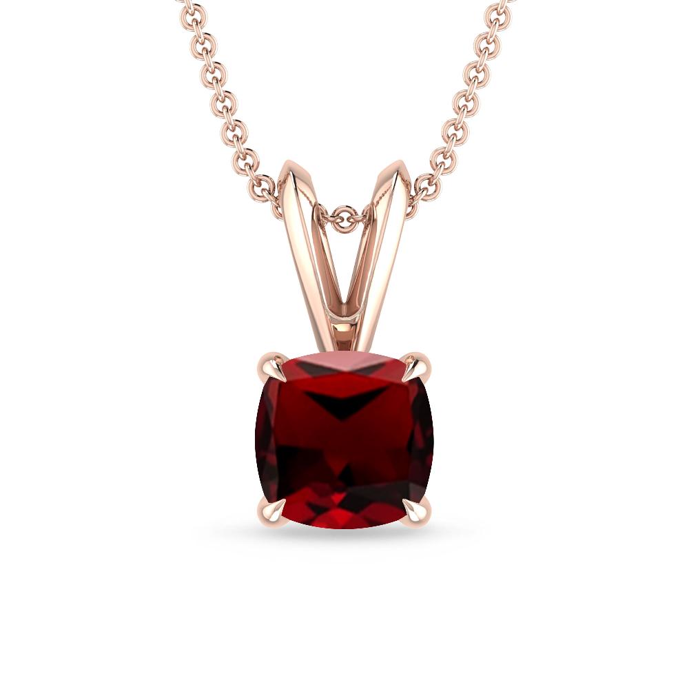 Rose Gold - Garnet