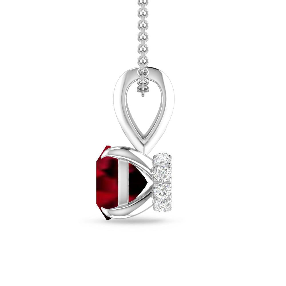 White Gold - Garnet