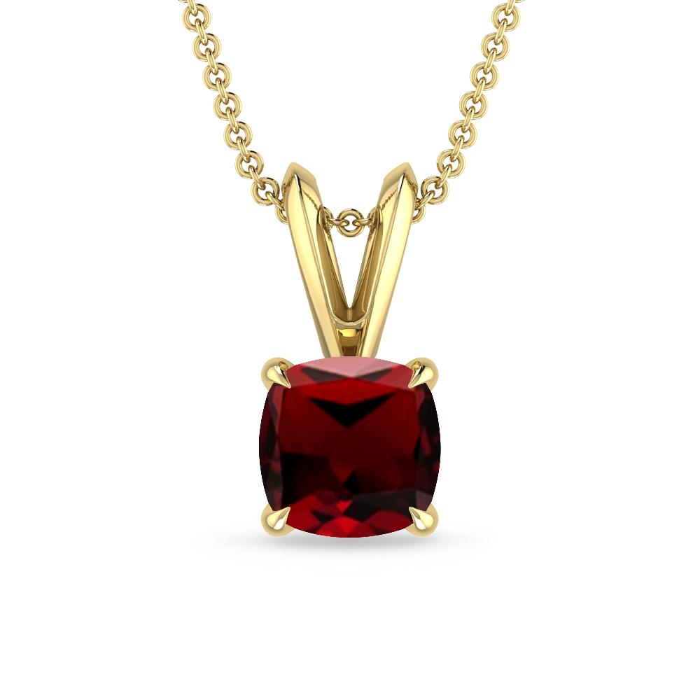 Yellow Gold - Garnet