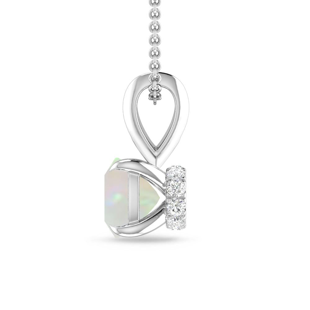 White Gold - Opal