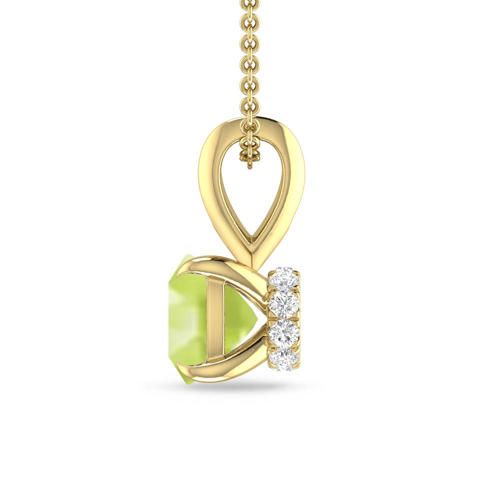 Yellow Gold - Peridot