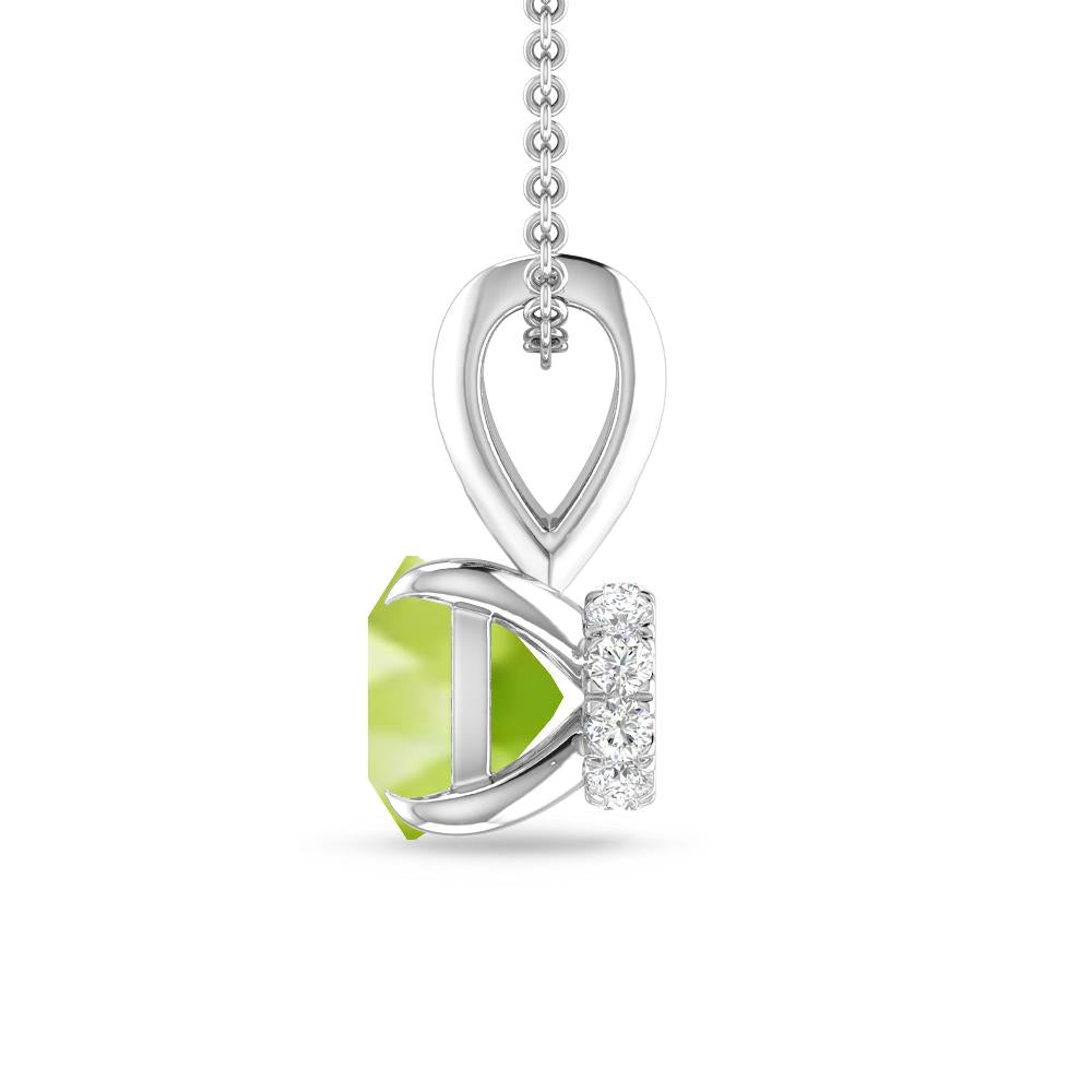 White Gold - Peridot