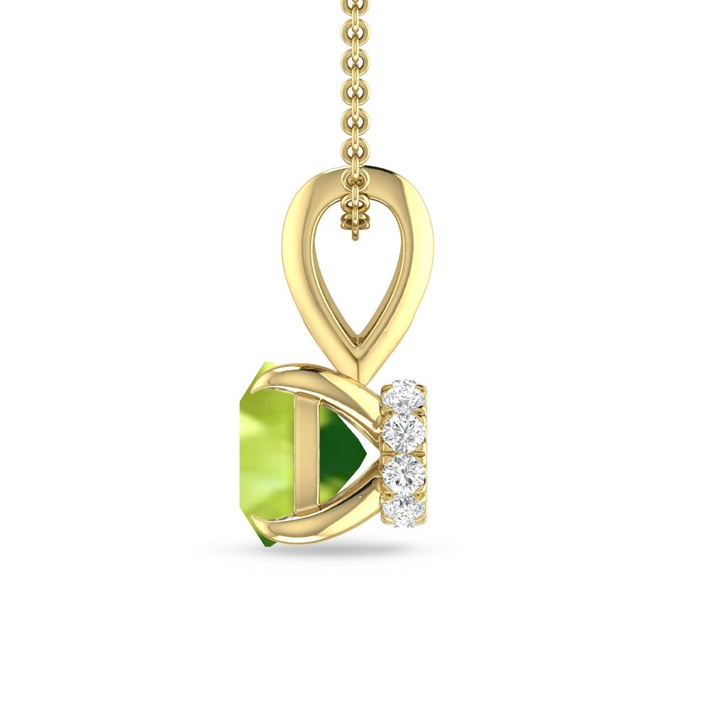 Yellow Gold - Peridot