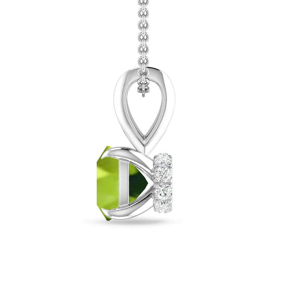 White Gold - Peridot