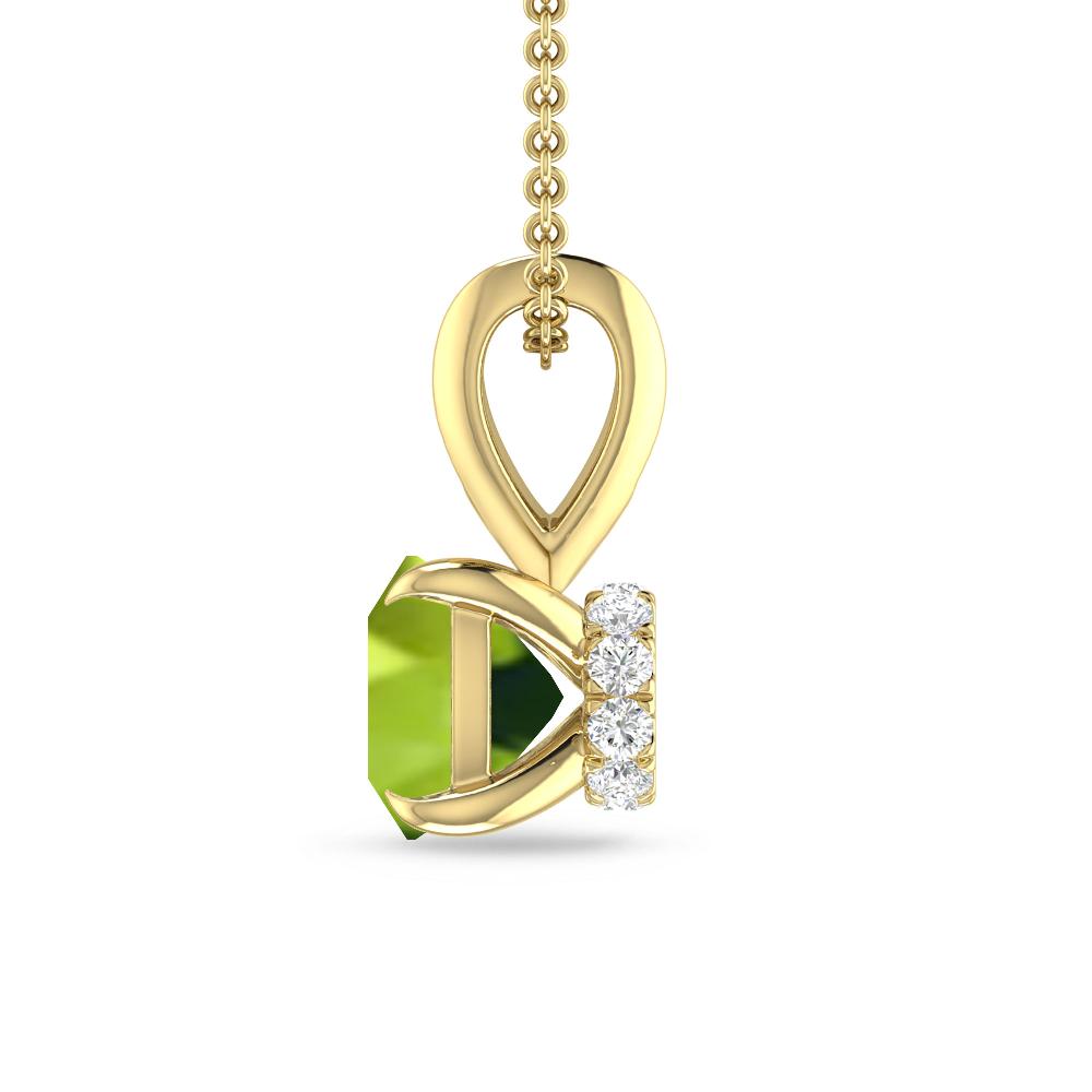 Yellow Gold - Peridot