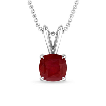 White Gold - Ruby