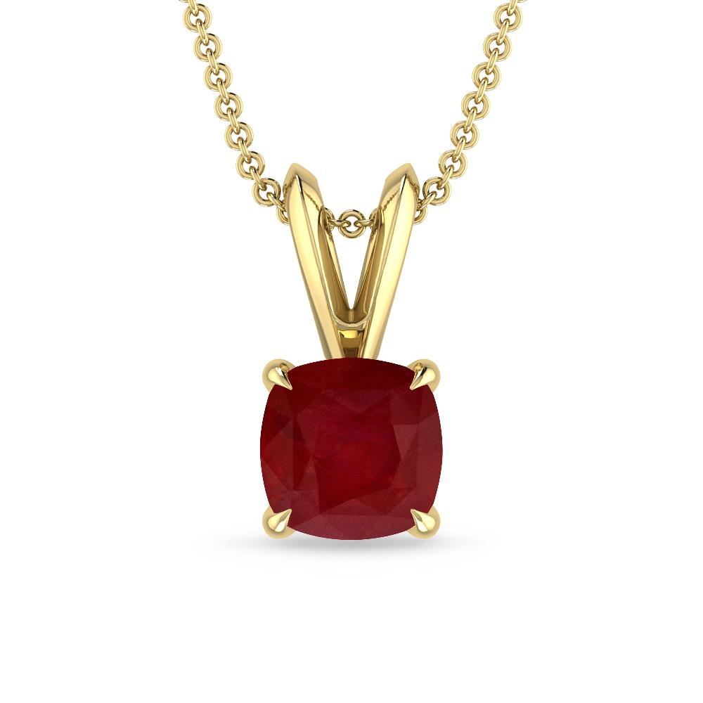 Yellow Gold - Ruby