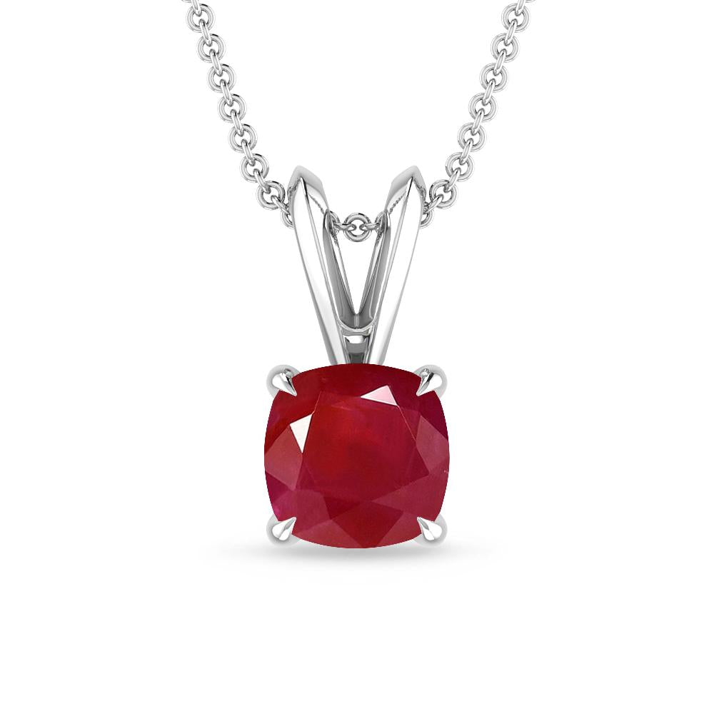 White Gold - Ruby