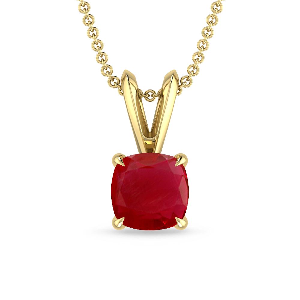 Yellow Gold - Ruby