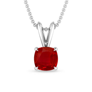 White Gold - Ruby