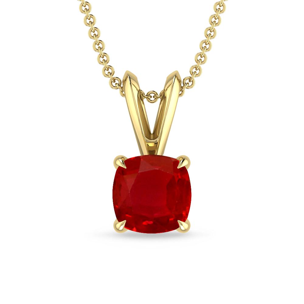 Yellow Gold - Ruby