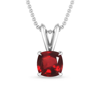 White Gold - Ruby