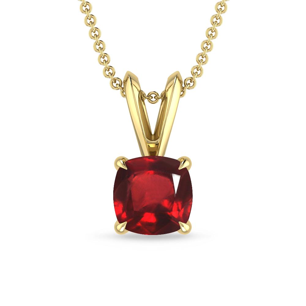 Yellow Gold - Ruby