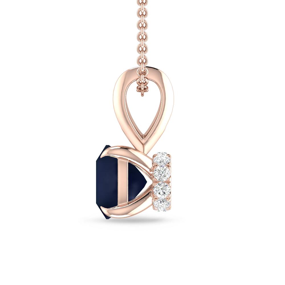 Rose Gold - Sapphire