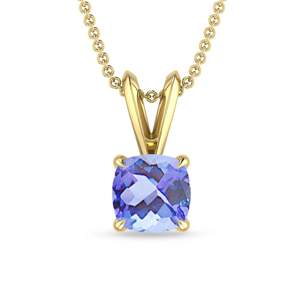 Yellow Gold - Tanzanite