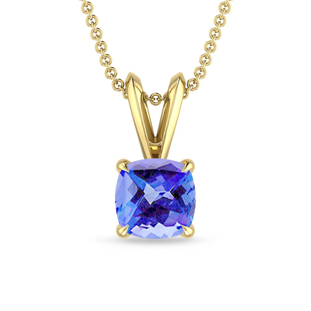 Yellow Gold - Tanzanite