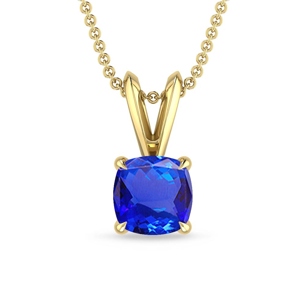 Yellow Gold - Tanzanite