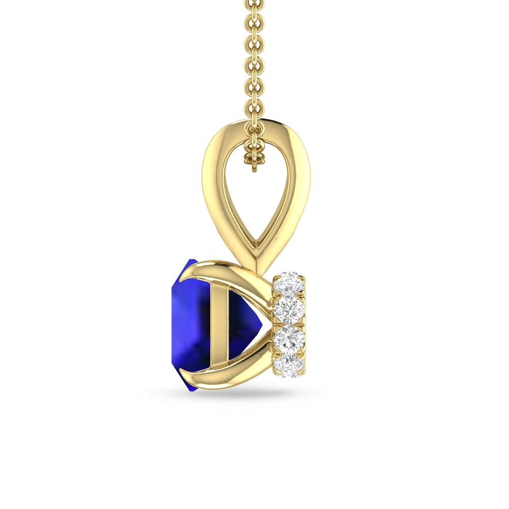 Yellow Gold - Tanzanite