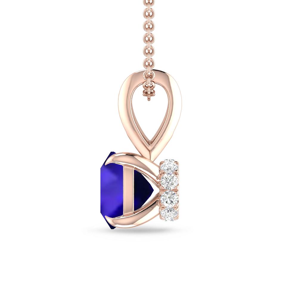 Rose Gold - Tanzanite