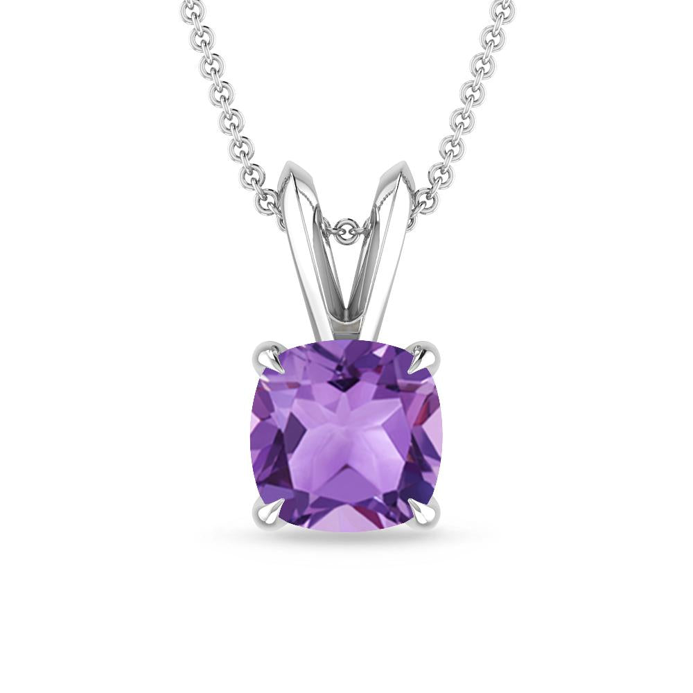 White Gold - Amethyst