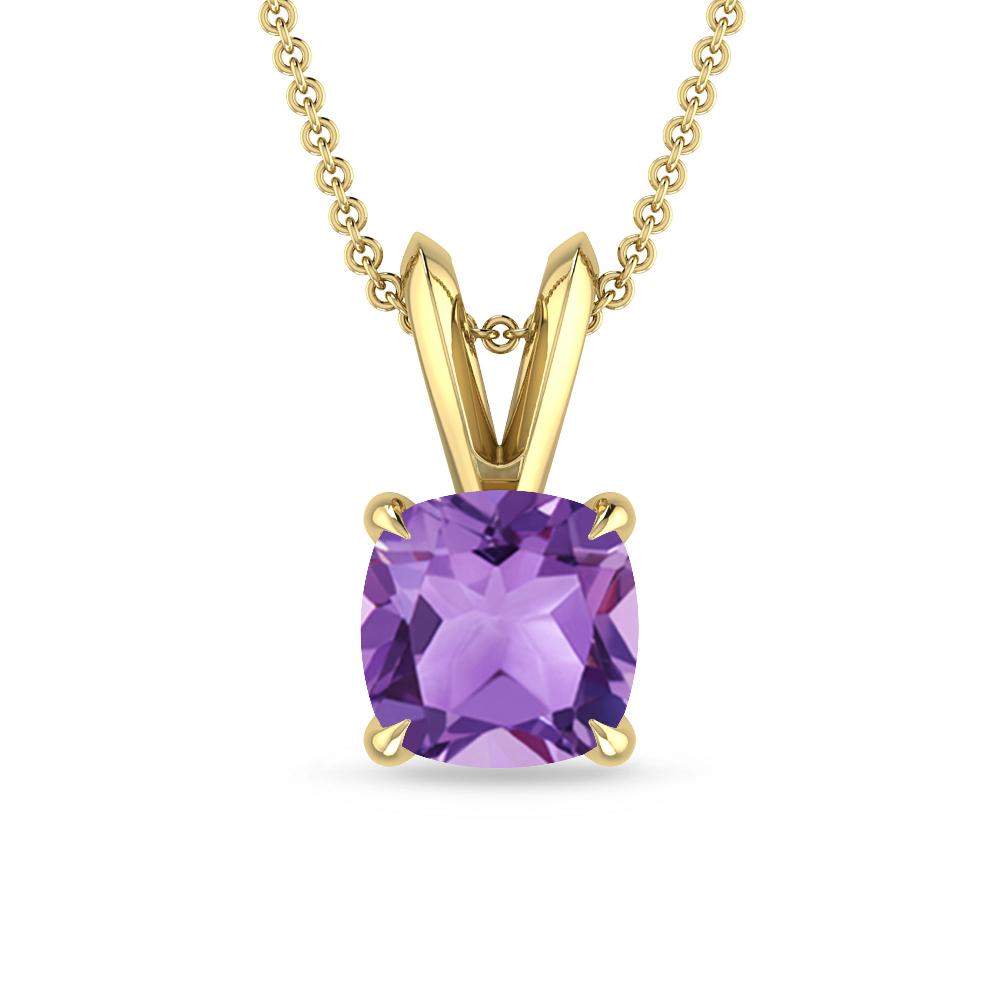 Yellow Gold - Amethyst