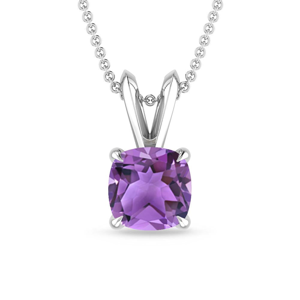 White Gold - Amethyst