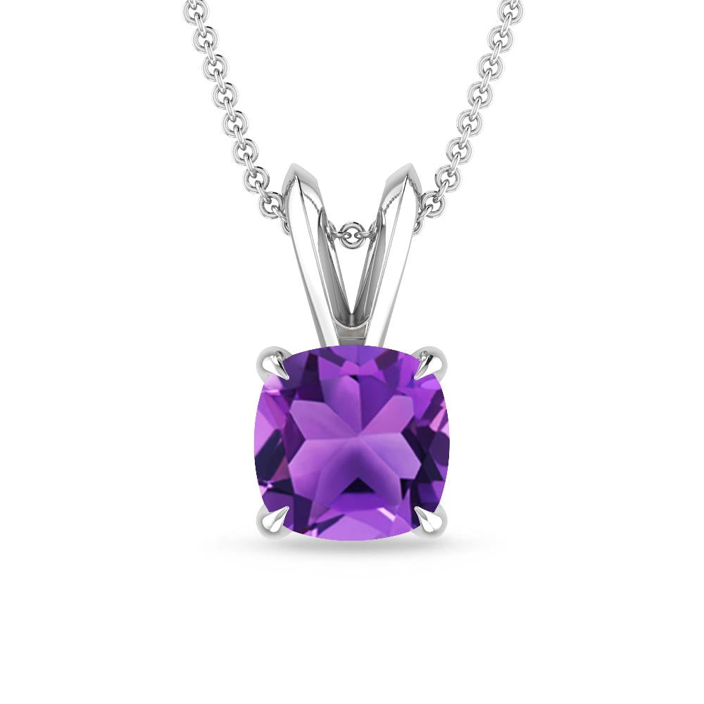 White Gold - Amethyst