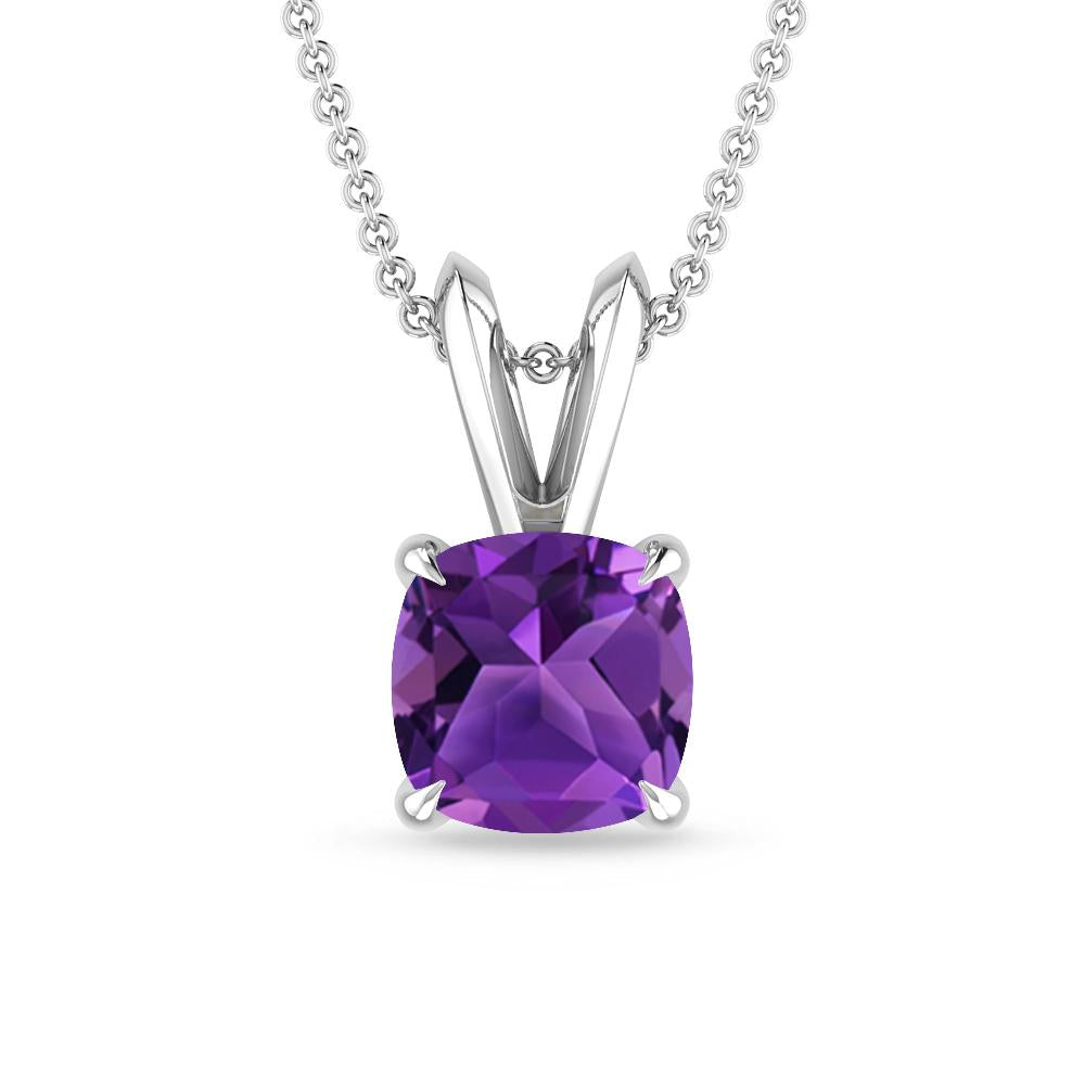 White Gold - Amethyst