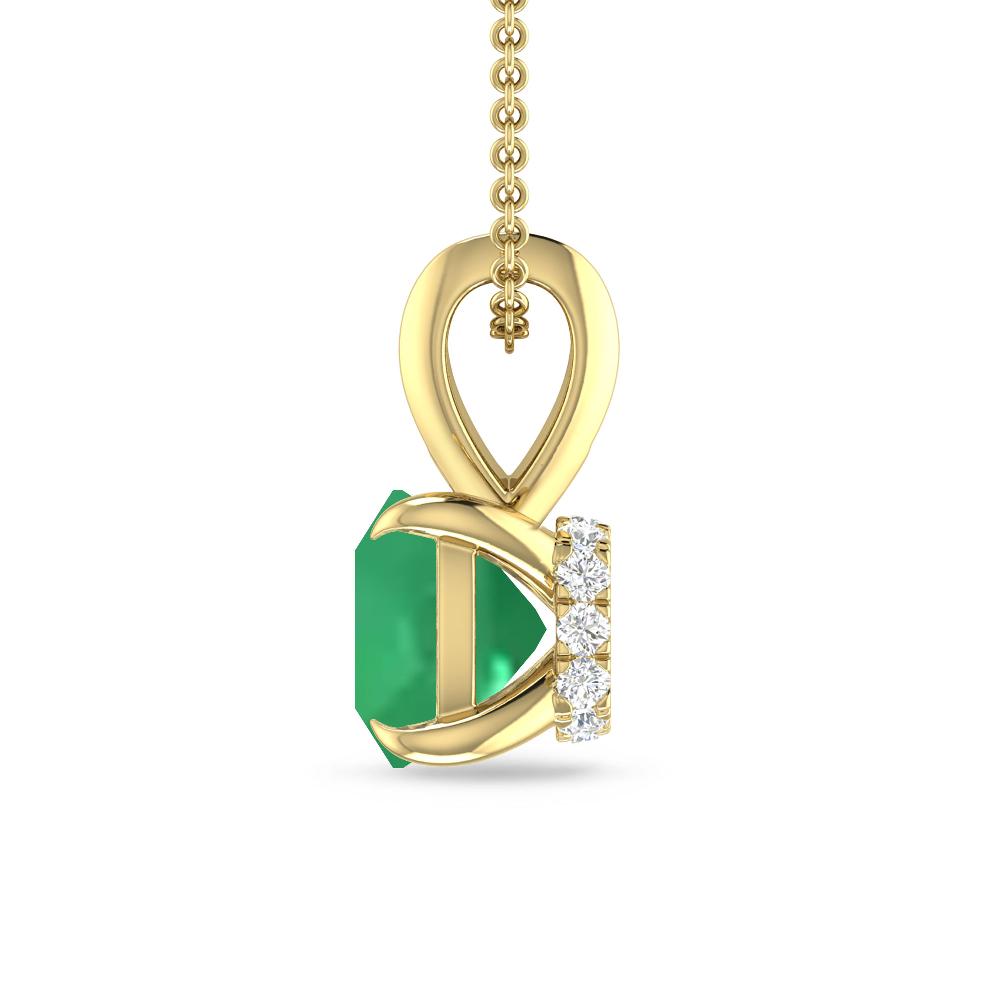 Yellow Gold - Emerald