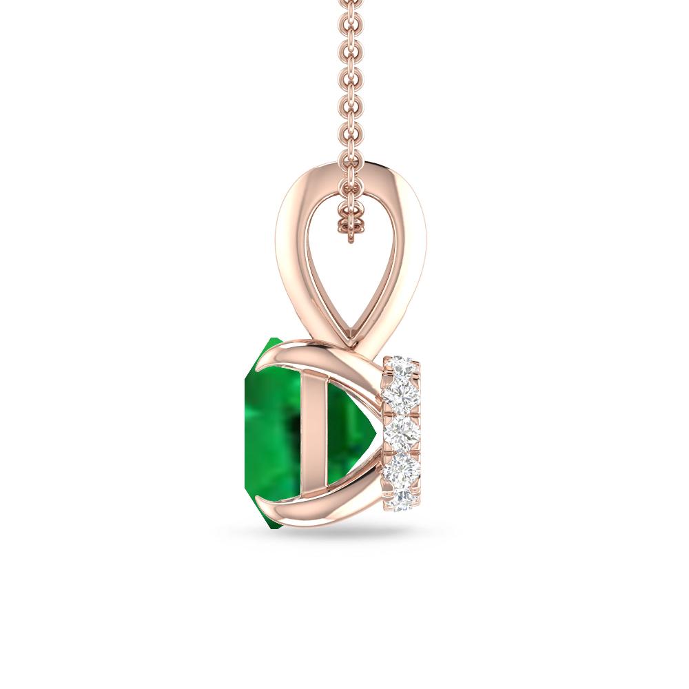 Rose Gold - Emerald