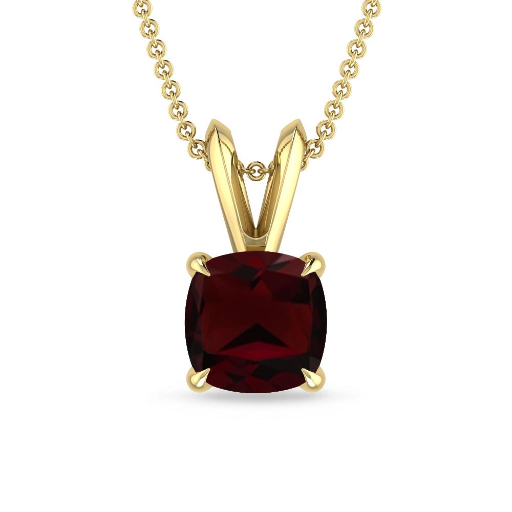 Yellow Gold - Garnet