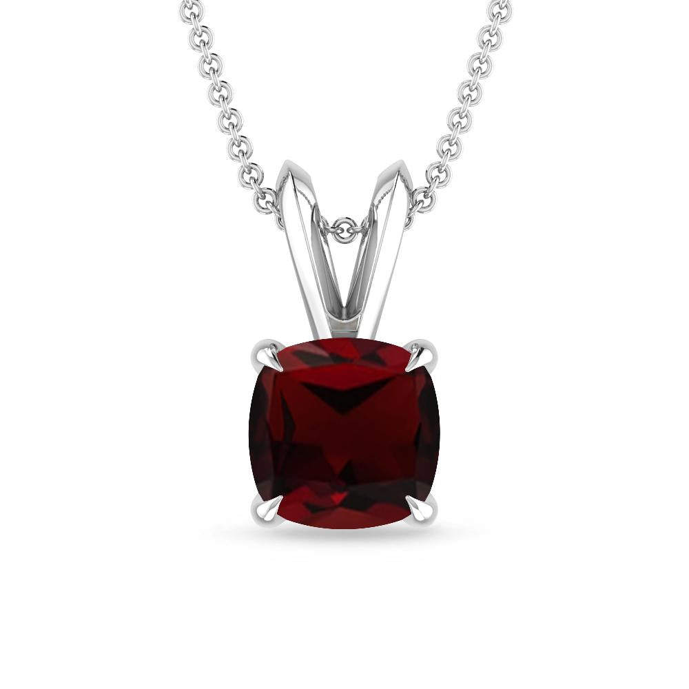 White Gold - Garnet