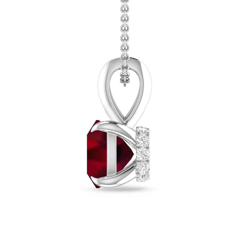 White Gold - Garnet