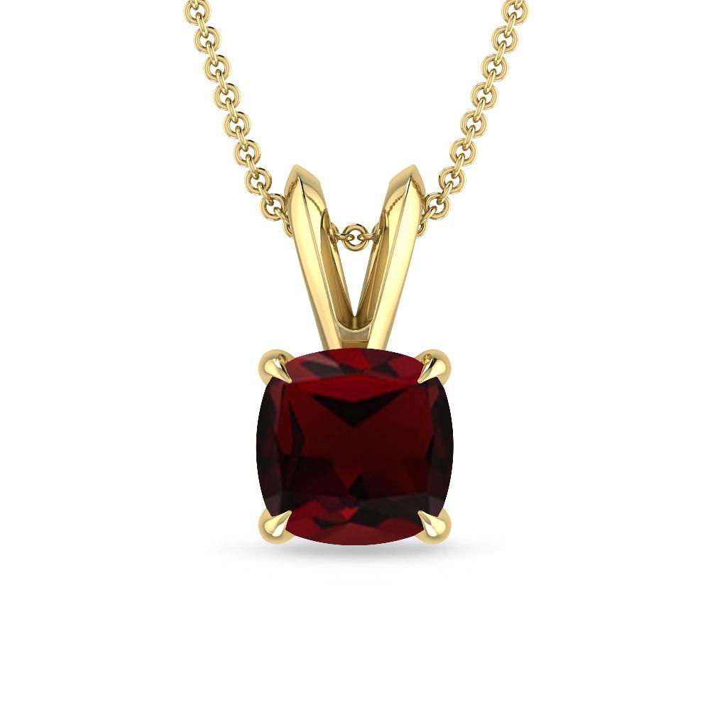 Yellow Gold - Garnet