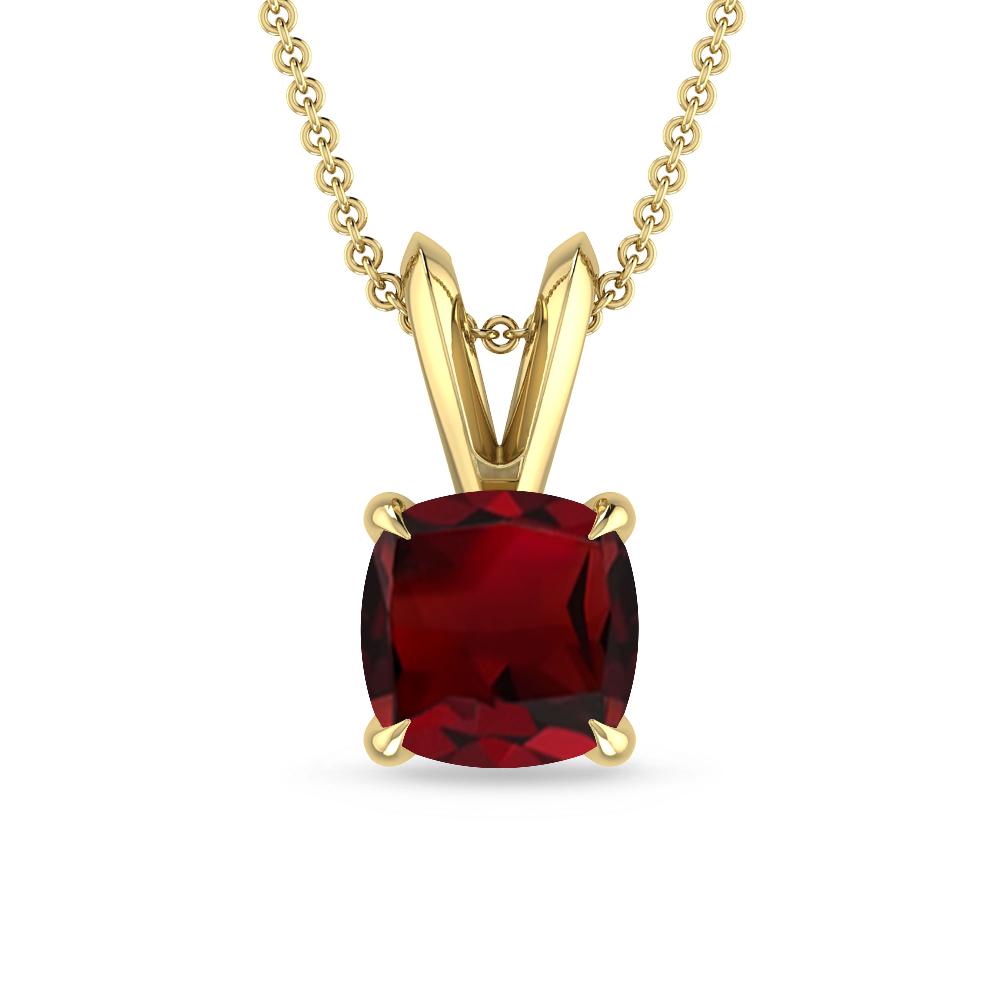 Yellow Gold - Garnet