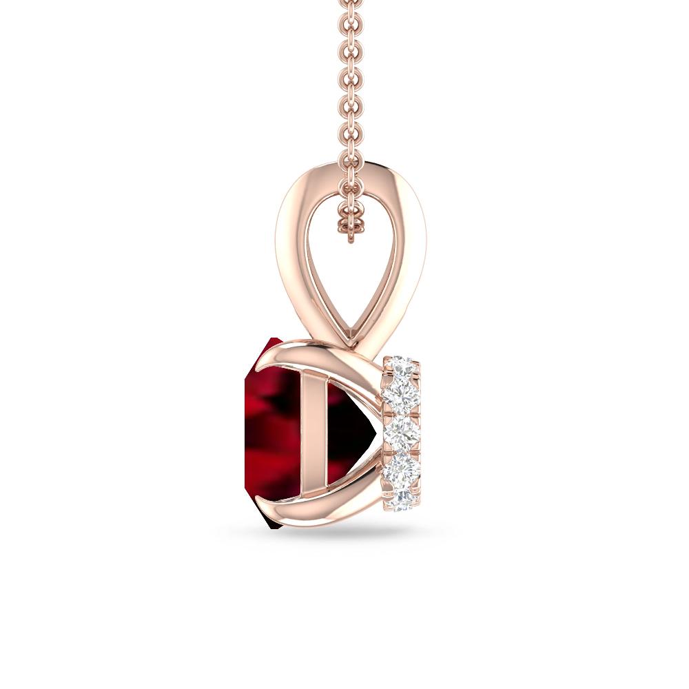 Rose Gold - Garnet