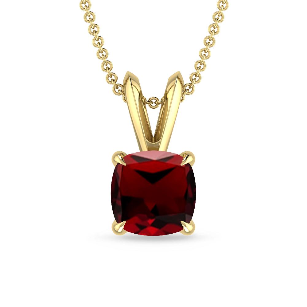 Yellow Gold - Garnet