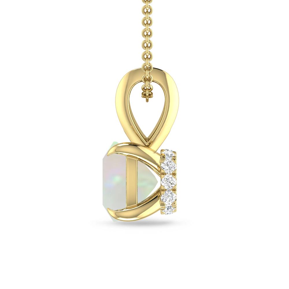 Yellow Gold - Opal